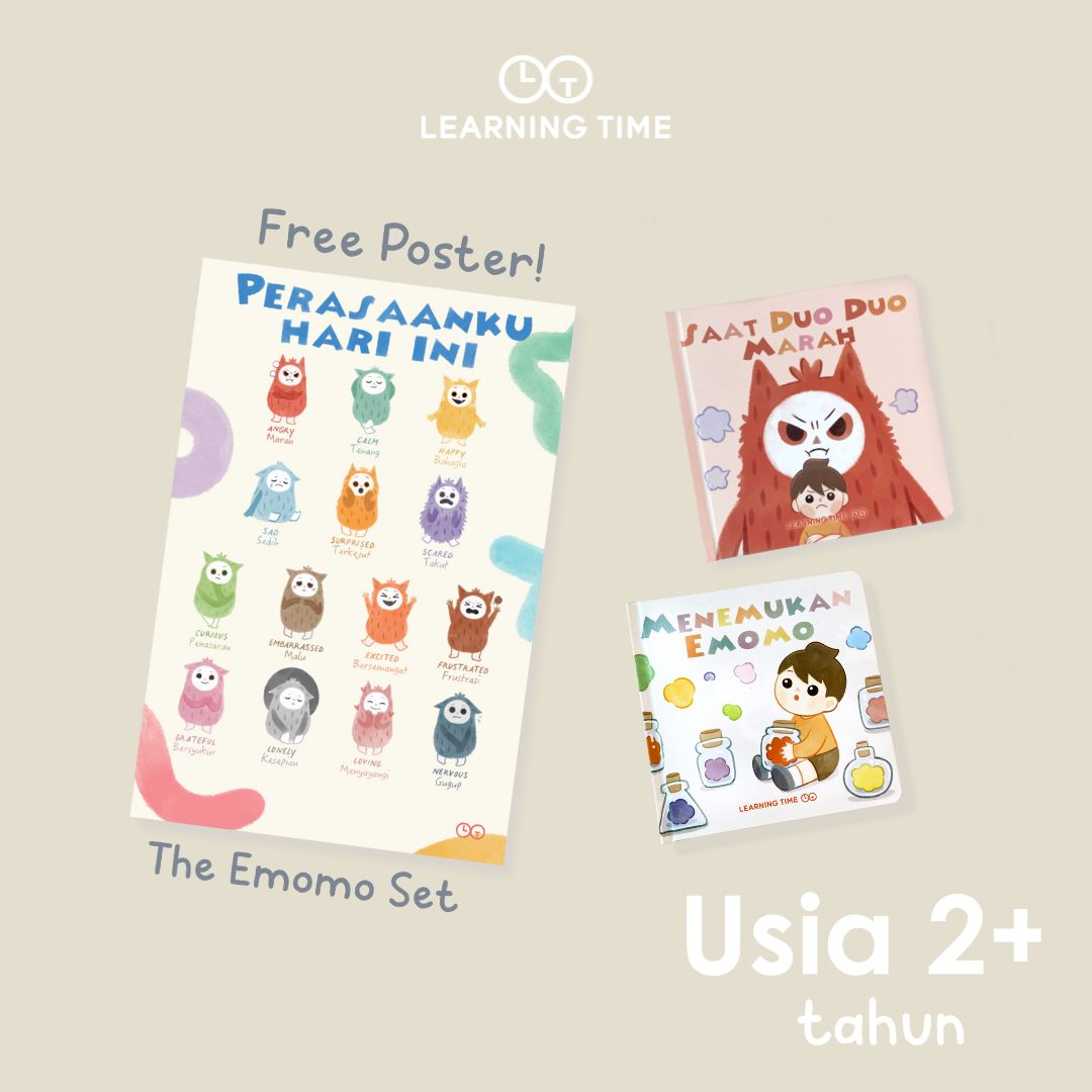 2pcs Buku + Poster Set