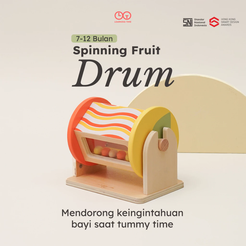 Spinning Fruit Drum