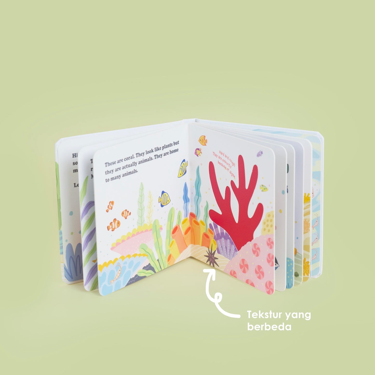Ocean Textured Book