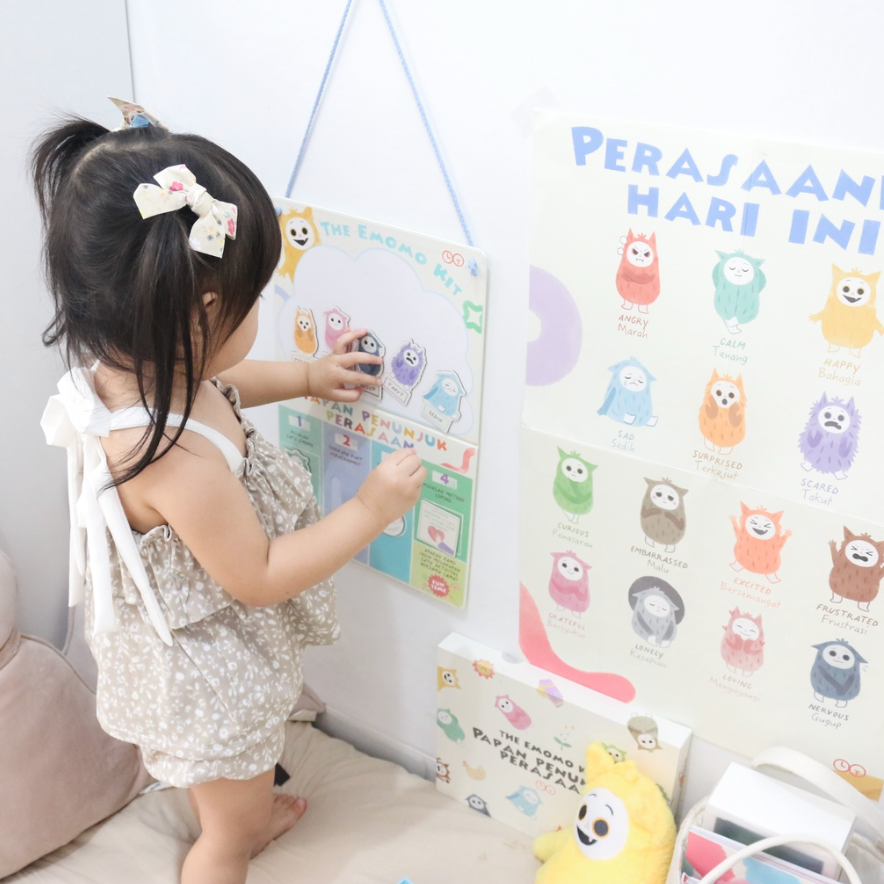 Papan Penunjuk Perasaan + Poster Perasaanku Hari Ini Set
