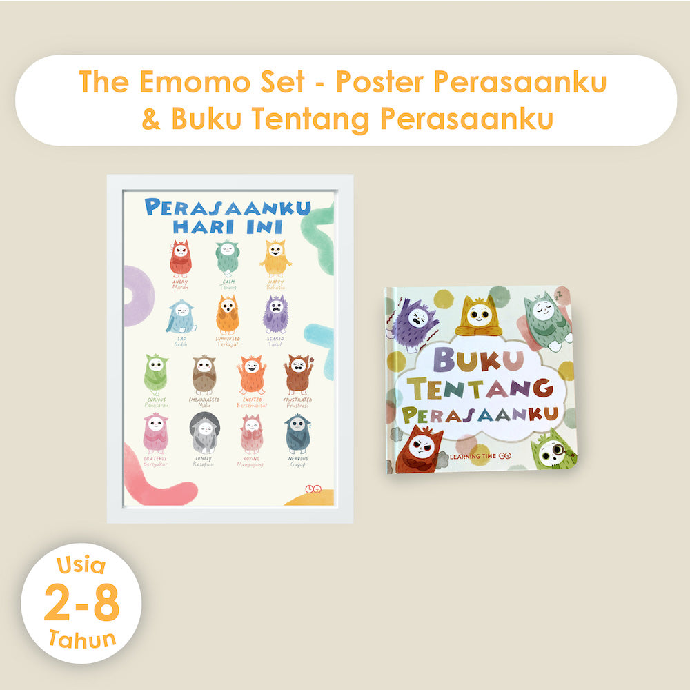 Buku Tentang Perasaanku + Poster Perasaanku Hari Ini Set