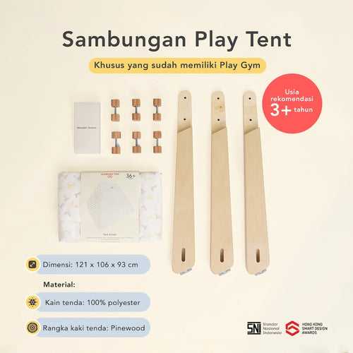 Bayi bermain tummy time menggunakan Play Gym The Everyday Play Series