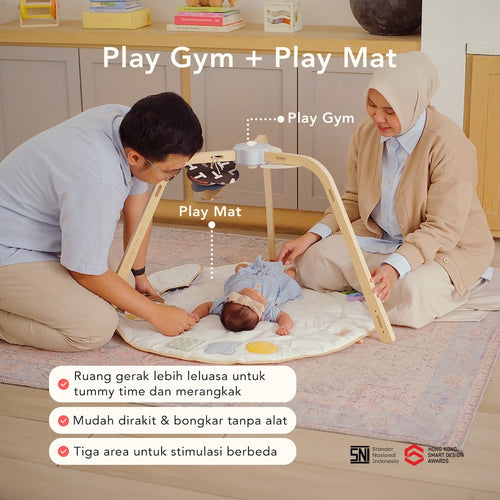 The Everyday Play Series digunakan bersama dari bayi baru lahir hingga usia 8 tahun