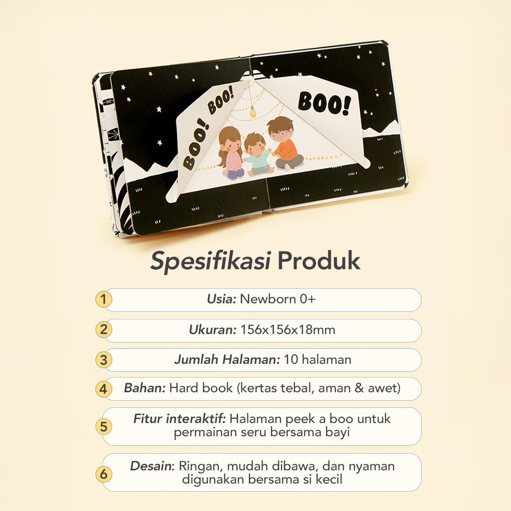 Boo! Interactive Book