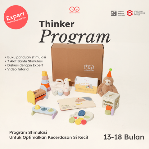 Program Thinker, Fine Motor, & Investigator (Usia 13 - 30 Bulan)