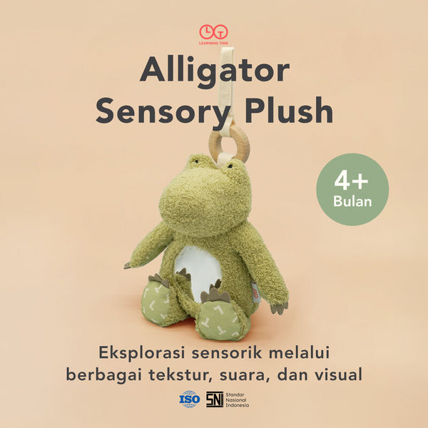 Alligator Sensory Plush
