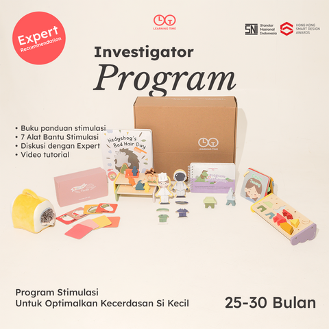 Program Thinker, Fine Motor, & Investigator (Usia 13 - 30 Bulan)