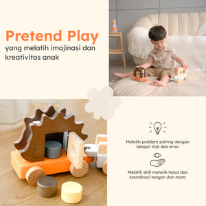 Hedgehog Tumble Train