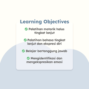 Program Fine Motor & Investigator (Usia 19 - 30 Bulan)
