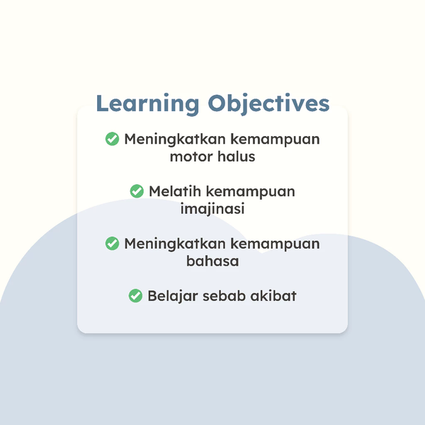 Program Fine Motor & Investigator (Usia 19 - 30 Bulan)