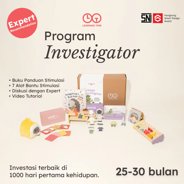 Program Fine Motor & Investigator (Usia 19 - 30 Bulan)