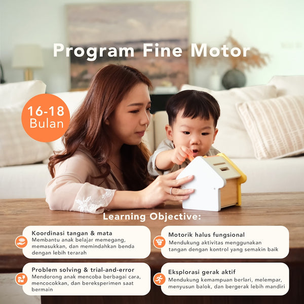 Program Fine Motor 16-18 Bulan