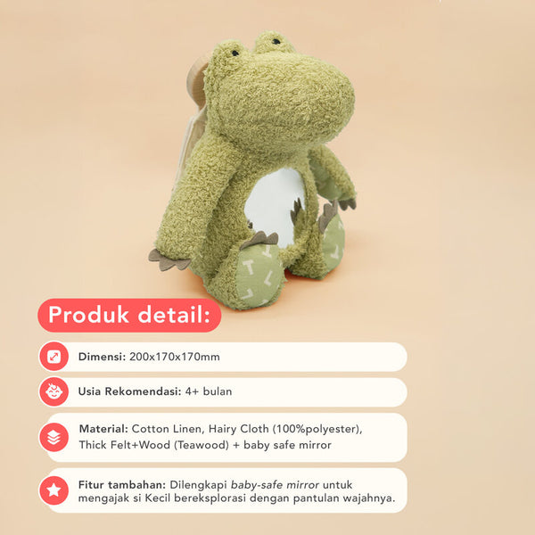 Alligator Sensory Plush