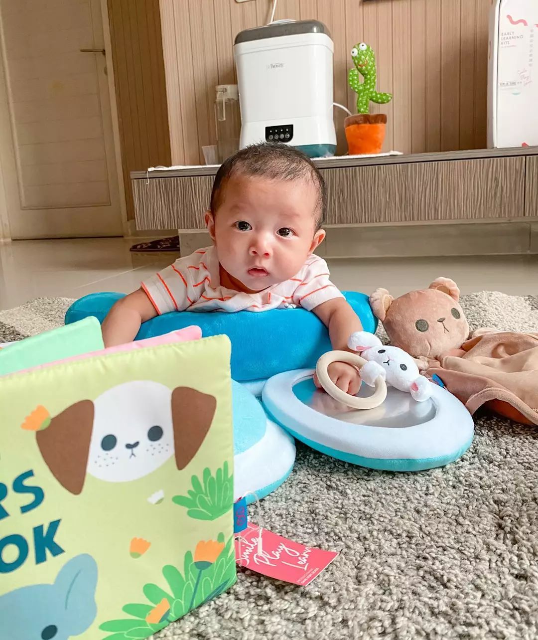 Baby Bear Activity Blanket
