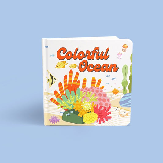 Ocean Textured Book