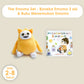 Boneka Emomo + Buku Menemukan Emomo 